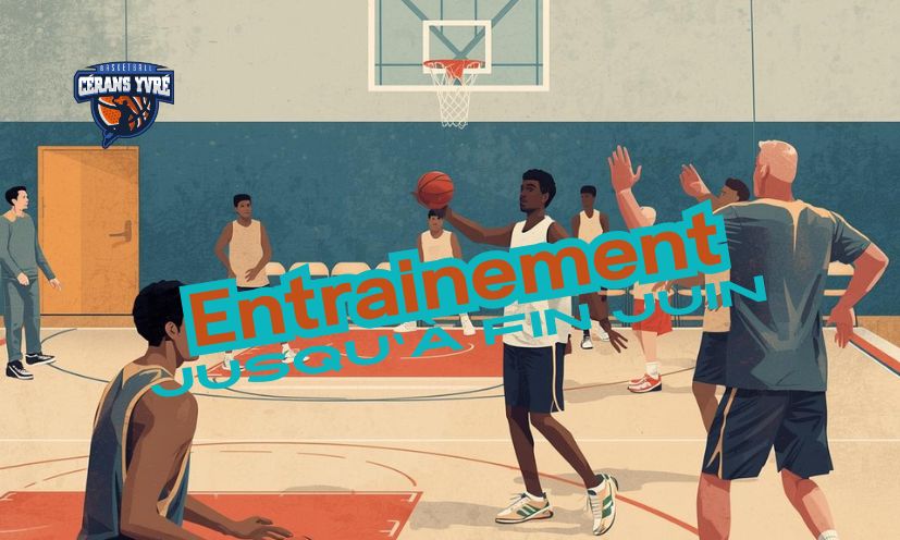 Entrainements jusqu'à fin juin